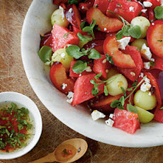 Melon and Plum Salad