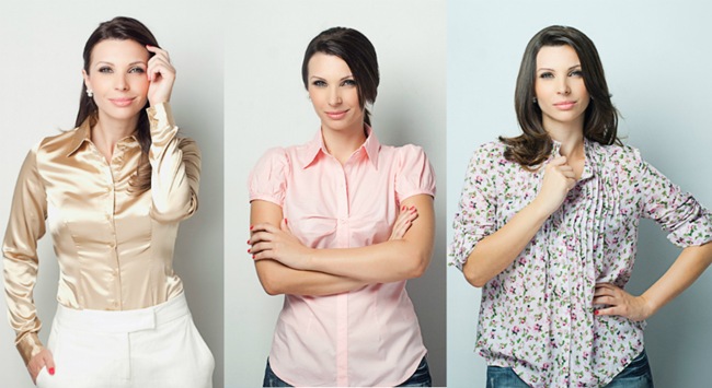 roupas para o trabalho camisas femininas lm concept 2