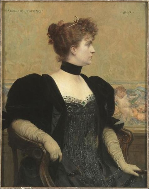 François Flameng, Madame Flameng François Flameng, Madame Flameng