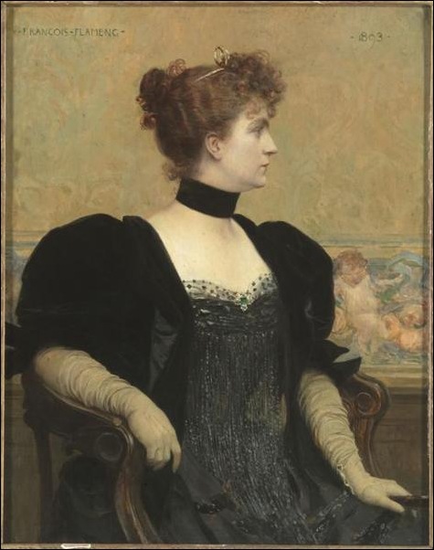 François Flameng, Madame Flameng