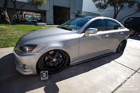 Josh from Wek’Sos Industries Lexus IS350 equipped with AccuAir e-Level.