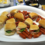 spicy sausages and sliders in Mississauga, Canada 