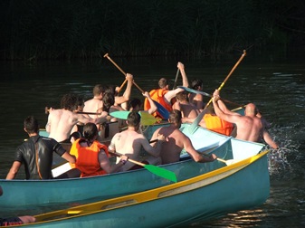 guerra de canoas