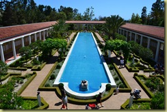 View down on outer peristyle