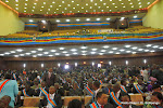 Une vue des députés nationaux et sénateurs congolais au palais du peuple (siège du parlement), ce 8/12/2010 à Kinshasa. Radio Okapi / Photo John Bompengo
