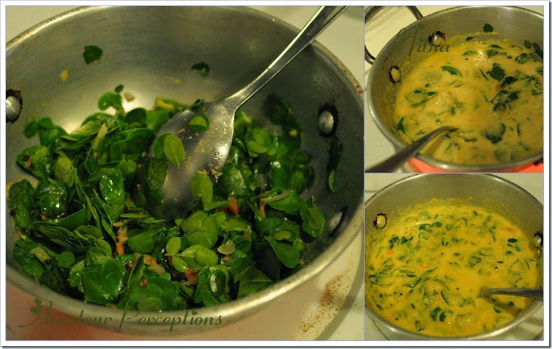 Muringa leaves curry 3