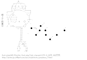 [AA]ぱんにゃ（ましろ色シンフォニー）