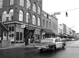 c0 This is a picture of Mt Airy, NC, the town Mayberry, RFD was based on.