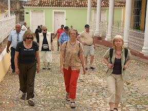 Ogled starega dela mesta Trinidad.