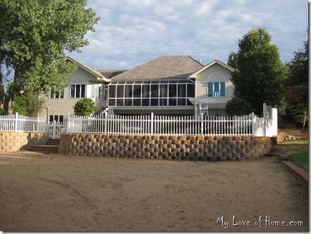beach, fence, screened porch, back yard, 