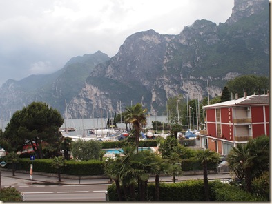 Riva del Garda from our Room