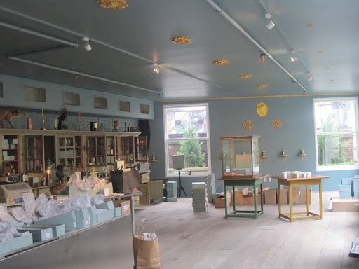 This is the space before the store was set up.