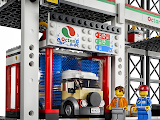 Bricker - Brinquedo contruído por LEGO 4207 City Garage