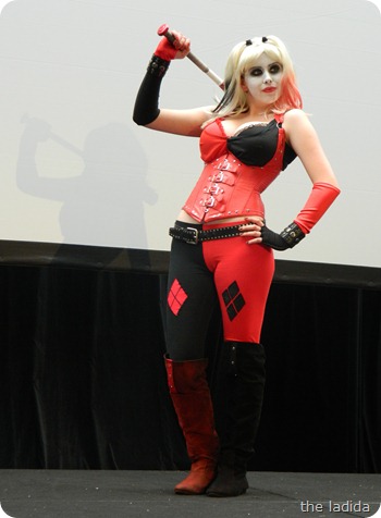 EB Expo Just 'Cos Cosplay Competition - Harley Quinn from Batman EB Expo Just 'Cos Cosplay Competition - Harley Quinn from Batman