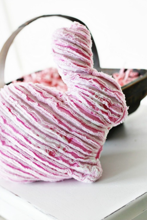 faux chenille bunny tutorial by sew much ado