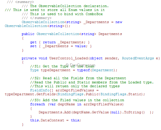 Enum ObservableCollection