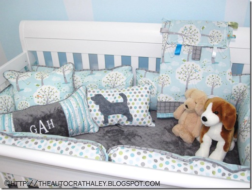 PUPPIES IN THE PARK CRIB SET (2)