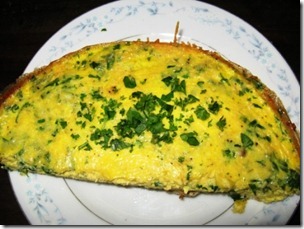 goose egg omelette