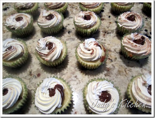 hazelnut mini chcakes hazelnut mini chcakes