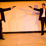 Never Swim Alone, by Daniel MacIvor. Directed by Margot Bordelon (part of Boys & Girls). May 16 - June 15, 2008. (l to r) Brian Stojak, Brian Golden. Photo Credit: Brian McConkey.