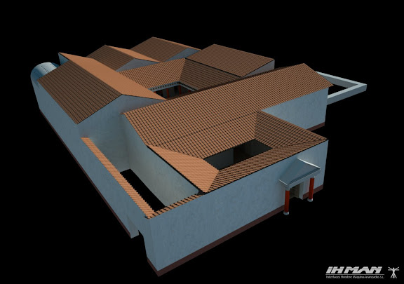 Villa 3d modo texturas