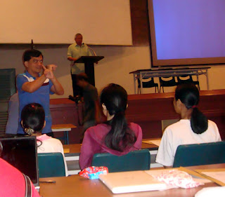 DAISY Head Lauro Purcil also gave his talk.