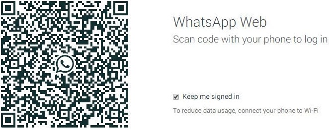 whatsapp web QR Code