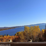 Lago Superior,  estrada pra Sault Sainte Marie, USA