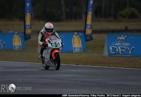 ASBK Queensland Raceway. Friday Practice.  2012 Round 3 - Support categories