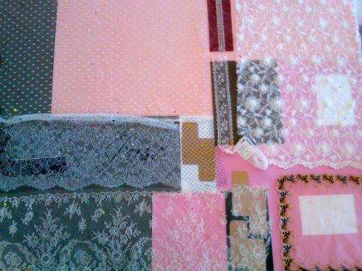 Testing lace samples