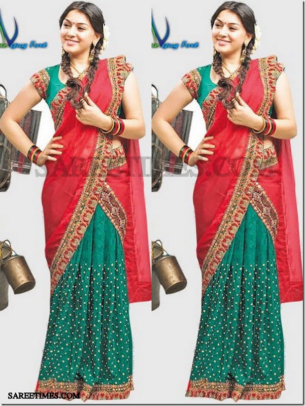 Hansika_Half_Saree