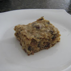 Chocolate, Cranberry & Oat Bars