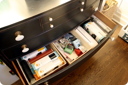 dresser for office supplies
