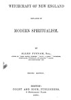 Witchcraft Of New England Explained By Modern Spiritualism