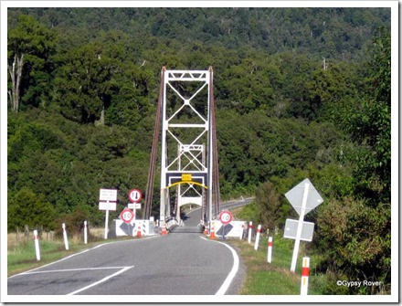 There are a few of these suspension bridges on the West Coast.