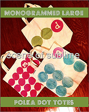 monogrammed polka dot bags 6