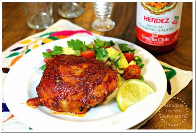 Roasted Chicken Thighs Adobadas | Mexican Recipes