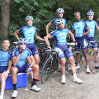 The Marco Polo Cycling Team before the start in Geraardsbergen (Belgium). (photo: Kamil Stuchlik)