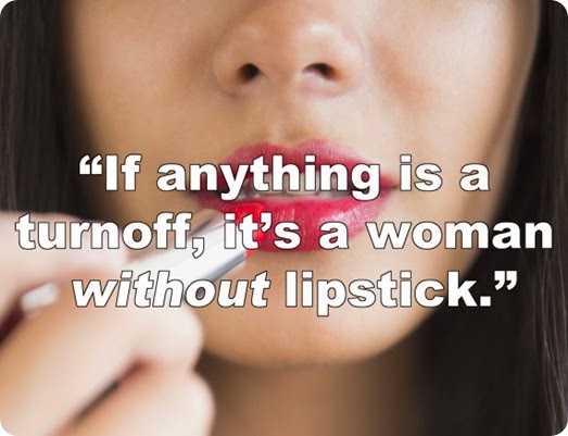 Lipstick quote