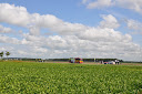 Autobrand op 15 september 2012 aan de Banterweg in Bant.