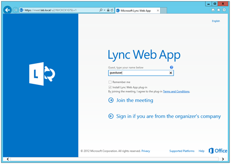configure lync web app configure lync web app