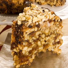 English Walnut Date Cake