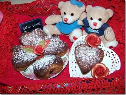 muffin cioccolato ripieni di marmellata di fragole e cioccolato (13)