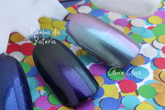 Swatches Esmaltes Efeito Prisma Colorama