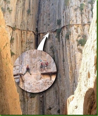 Camino del rey, sendero de la muerte Camino del rey, sendero de la muerte
