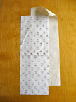 draw string bag step 1