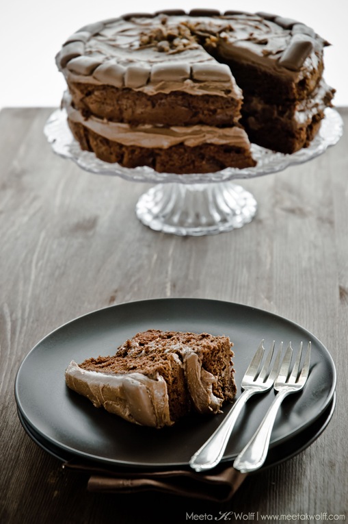 Chocolate Ovamaltine Daim Cake by Meeta K. Wolff