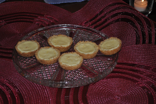 Lemon tarts adapted from the lemon tassie recipe in 