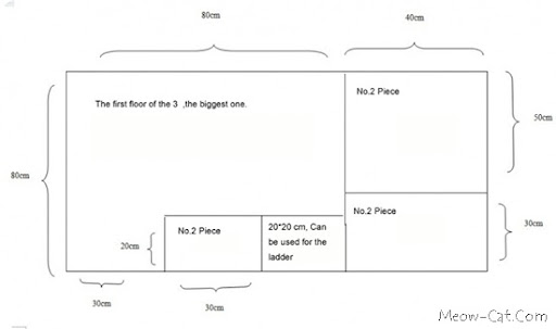 free cat house tree plans