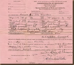 BOWDEN_Birth Affidavit signed in 1940-pg 1